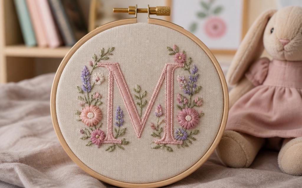 Trabajo bordado de María — Bogotá